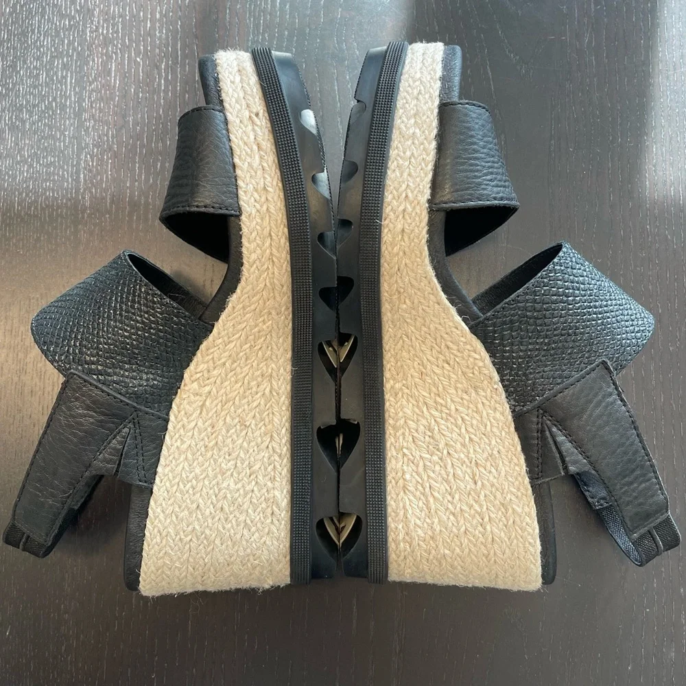Sorel Joanie II Slingback Espadrille Wedges Sandals - Picture 5 of 8